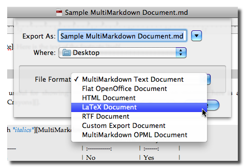 export